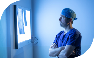Cooled radiofrequency ablation probe targeting sensory nerves of the hip and knee
