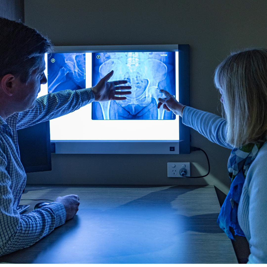 Hip replacement discussion with Surgeon